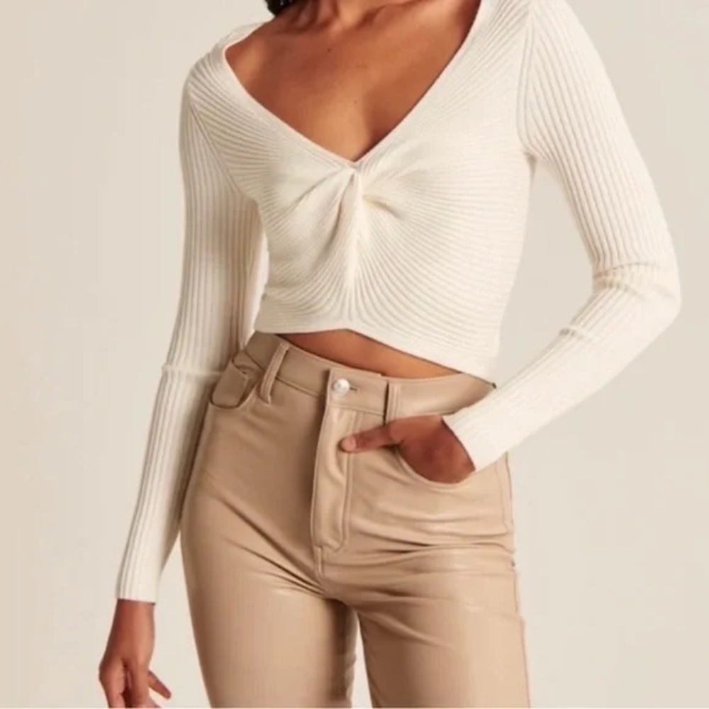 A&F Twist Top Sweater